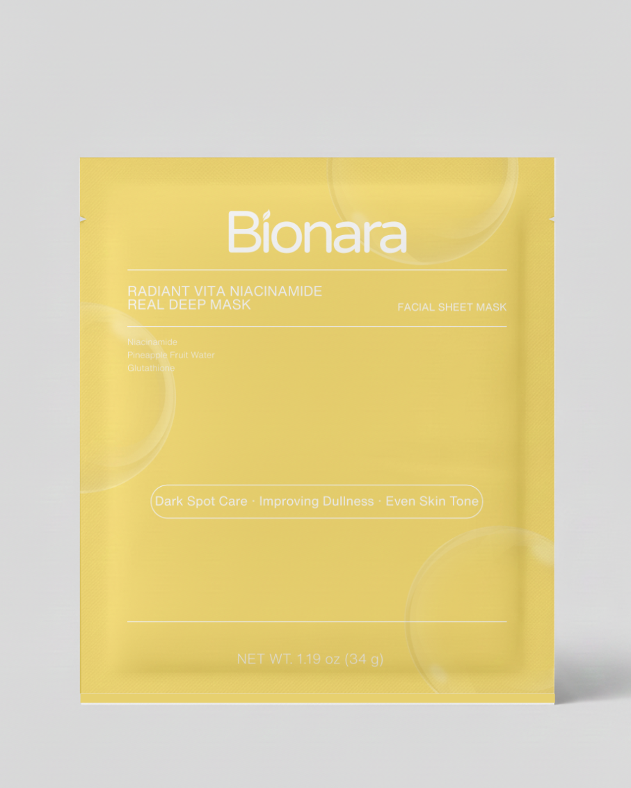 Radiant Vita Niacinamide Real Deep Mask (4 Masks/Box)